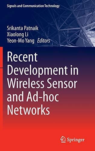 Tapa de Recent Development in Wireless Sensor and Ad-hoc Networks