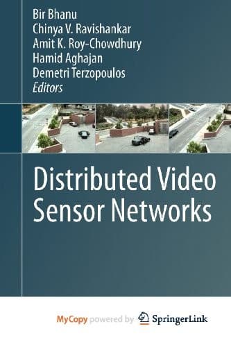 Tapa de Distributed Video Sensor Networks