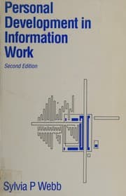 Tapa de Personal development in information work