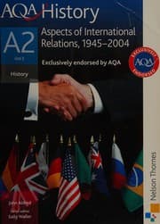 Tapa de A2 aspects of international relations, 1945-2004