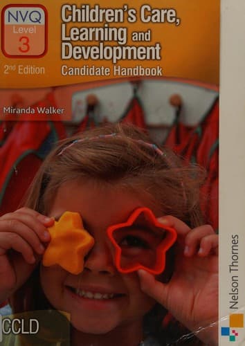 Tapa de Children's care, learning and development
