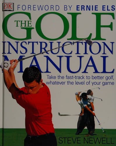 Tapa de The golf instruction manual