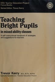 Tapa de Teaching Bright Pupils in Mixed Ability Classes (DES Teacher Education Project Focus Books)