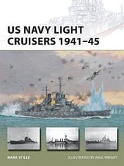 Tapa de US Navy Light Cruisers 1941–45