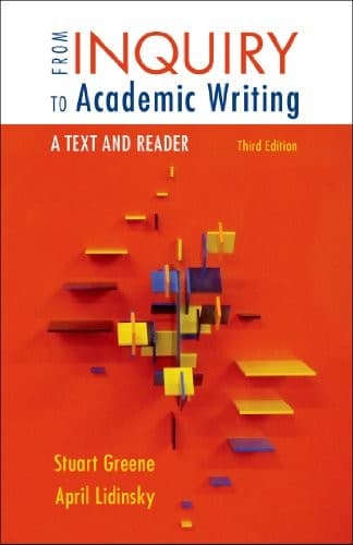 Tapa de From Inquiry to Academic Writing