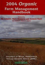 Tapa de 2004 organic farm management handbook