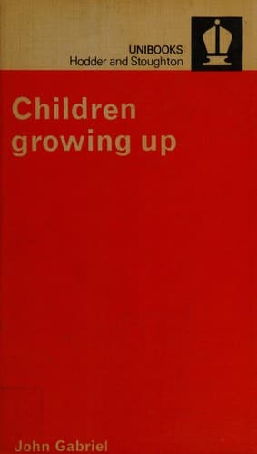 Tapa de Children growing up