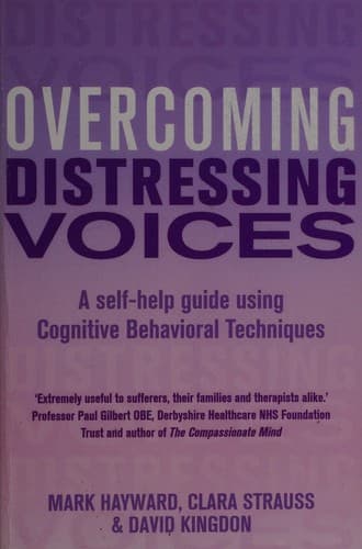 Tapa de Overcoming distressing voices