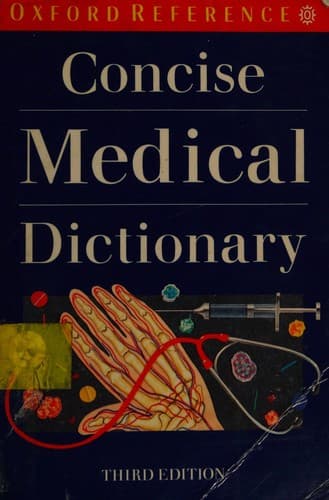 Tapa de Concise Medical Dictionary. (Oxford Reference)