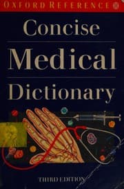 Tapa de Concise Medical Dictionary. (Oxford Reference)