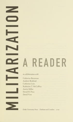 Tapa de Militarization