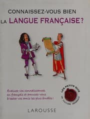 Tapa de Connaissez-vous bien la langue française?