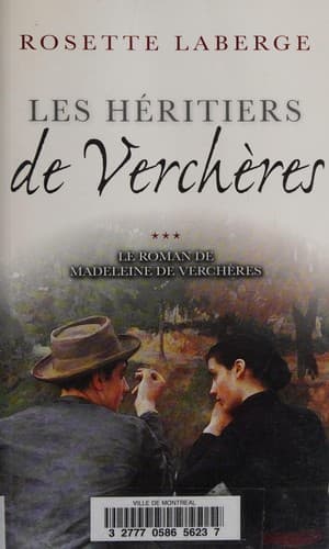 Tapa de Les heritiers de Vercheres