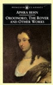 Tapa de Oroonoko, The rover, and other works
