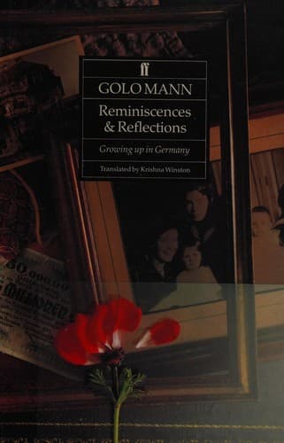 Tapa de Reminiscences and reflections