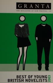 Tapa de Best of young British novelists, 2003