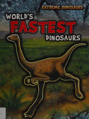 Tapa de World's fastest dinosaurs