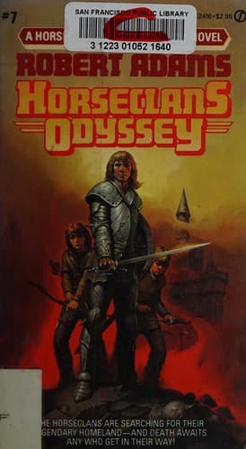 Tapa de Horseclans odyssey