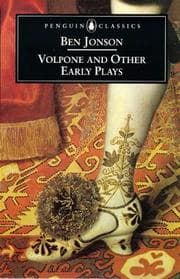 Tapa de Volpone and Other Early Plays