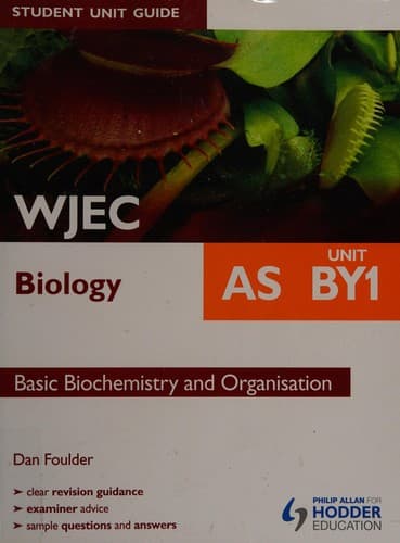 Tapa de WJEC AS biology