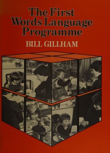 Tapa de The first words language programme