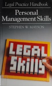 Tapa de Personal Management Skills (Professional Skills for Lawyers)