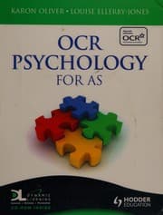 Tapa de OCR psychology for AS