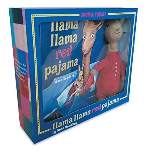 Tapa de Llama Llama Red Pajama Book and Plush
