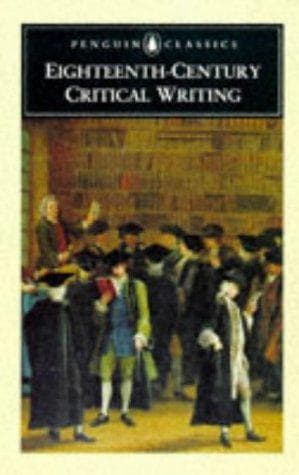 Tapa de Augustan Critical Writing