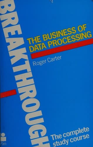 Tapa de The business of data processing