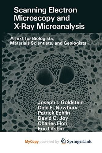 Tapa de Scanning Electron Microscopy and X-Ray Microanalysis