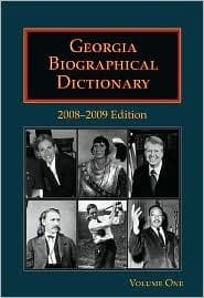 Tapa de Georgia Biographical Dictionary 2008-2009