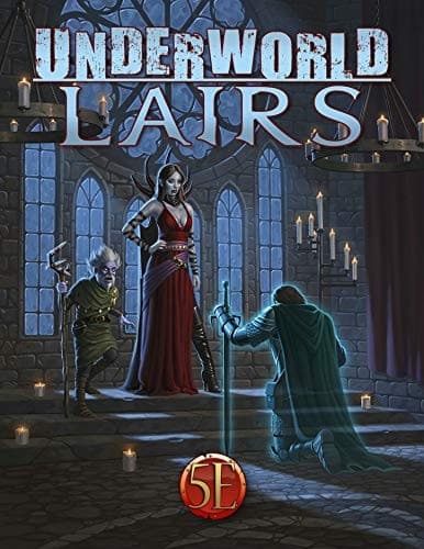 Tapa de Underworld Lairs for 5th Edition
