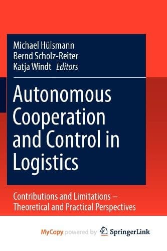 Tapa de Autonomous Cooperation and Control in Logistics