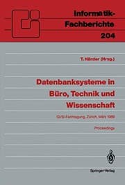 Tapa de Datenbanksysteme in Büro, Technik und Wissenschaft