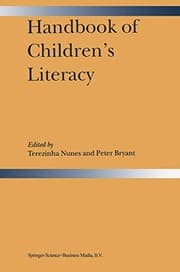 Tapa de Handbook of Children’s Literacy
