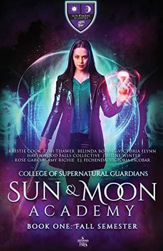 Tapa de Sun and Moon Academy Book One