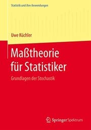 Tapa de Maßtheorie für Statistiker