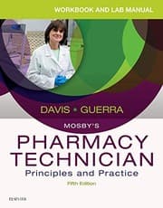 Tapa de Workbook and Lab Manual for Mosby's Pharmacy Technician