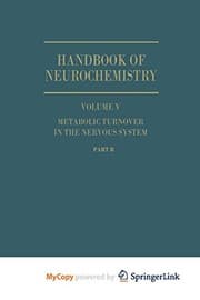 Tapa de Metabolic Turnover in the Nervous System