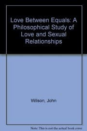 Tapa de Love Between Equals a Philosophical