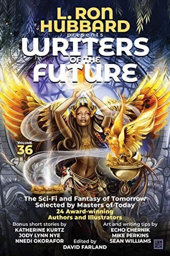 Tapa de L. Ron Hubbard Presents Writers of the Future Volume 36