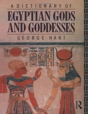 Tapa de A Dictionary of Egyptian Gods and Goddesses