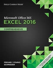 Tapa de Shelly Cashman Series Microsoft Office 365 & Excel 2016