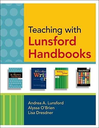 Tapa de Teaching with Lunsford Handbooks