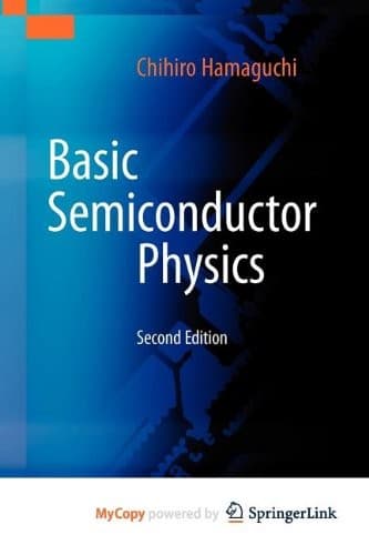 Tapa de Basic Semiconductor Physics