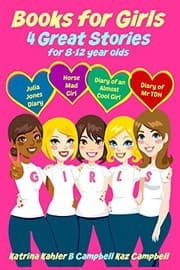 Tapa de Books for Girls - 4 Great Stories for 8 to 12 year olds