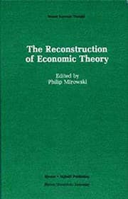 Tapa de The Reconstruction of Economic Theory