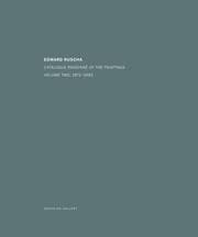 Tapa de Catalogue Raisonné of Painting, 1971-1982