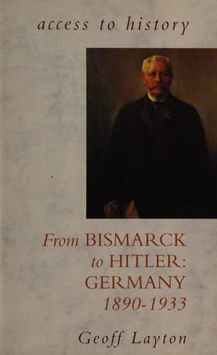 Tapa de From Bismarck to Hitler